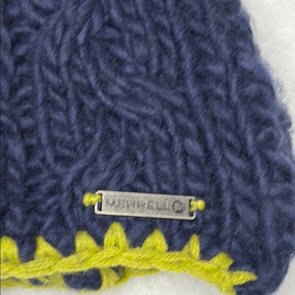 Merrell Navy Knit Scarf - Picture 3 of 5